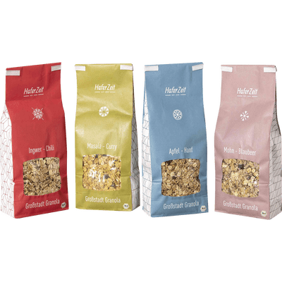 Organic Granola Tasting Pack of 4