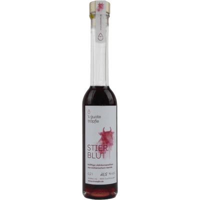 Bull's blood wine liqueur (Merlot)