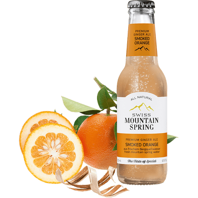 Swiss Mountain Spring Smoked Orange - Ginger Ale