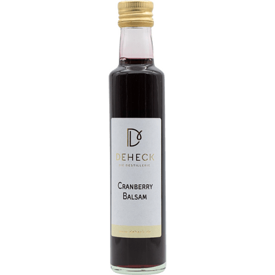 Cranberry balsamic vinegar preparation