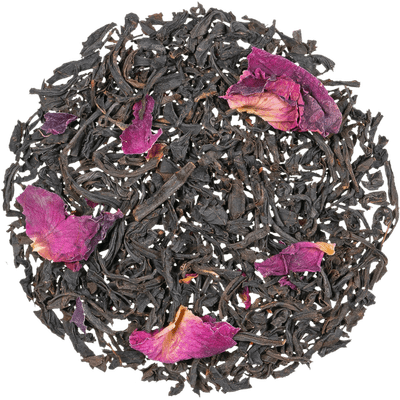 China Rosentee - aromatisierter Schwarzer Tee