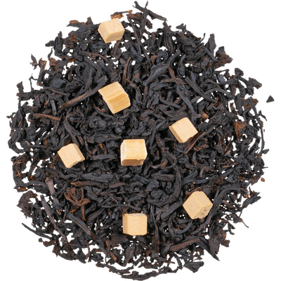 English Caramel - flavored black tea