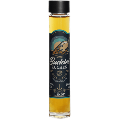 Buddelkuchen Franzbrötchen Likör Probierflasche