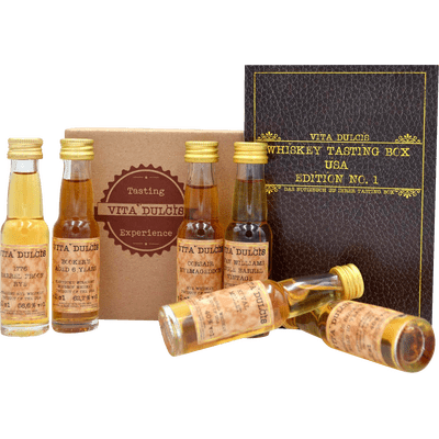 Vita Dulcis Whisky Tasting Box Scotland for beginners (6x Whisky Minis)