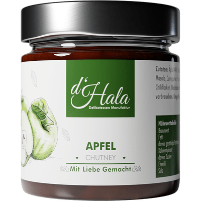 d'Hala Apfel Set (1x Apfel Chutney + 1x Apfel Tatin)