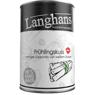 Frühlingskuss Cremiges Süppchen von weißem Spargel