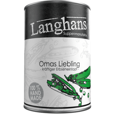 Omas Liebling Kräftiger Erbseneintopf
