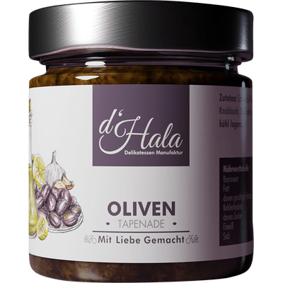 d'Hala Oliven Tapenade - Aufstrich