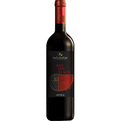 Nemea red on black - Red wine